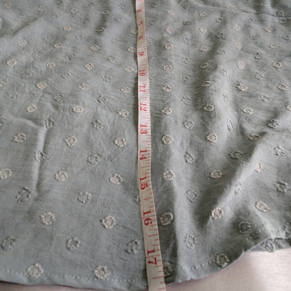 Roylamp Light Blue Textured Top. 2XL. NWT - Picture 7 of 7